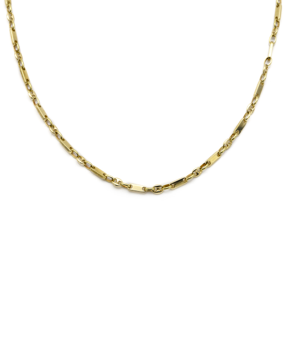 Halskette 585 Gelbgold