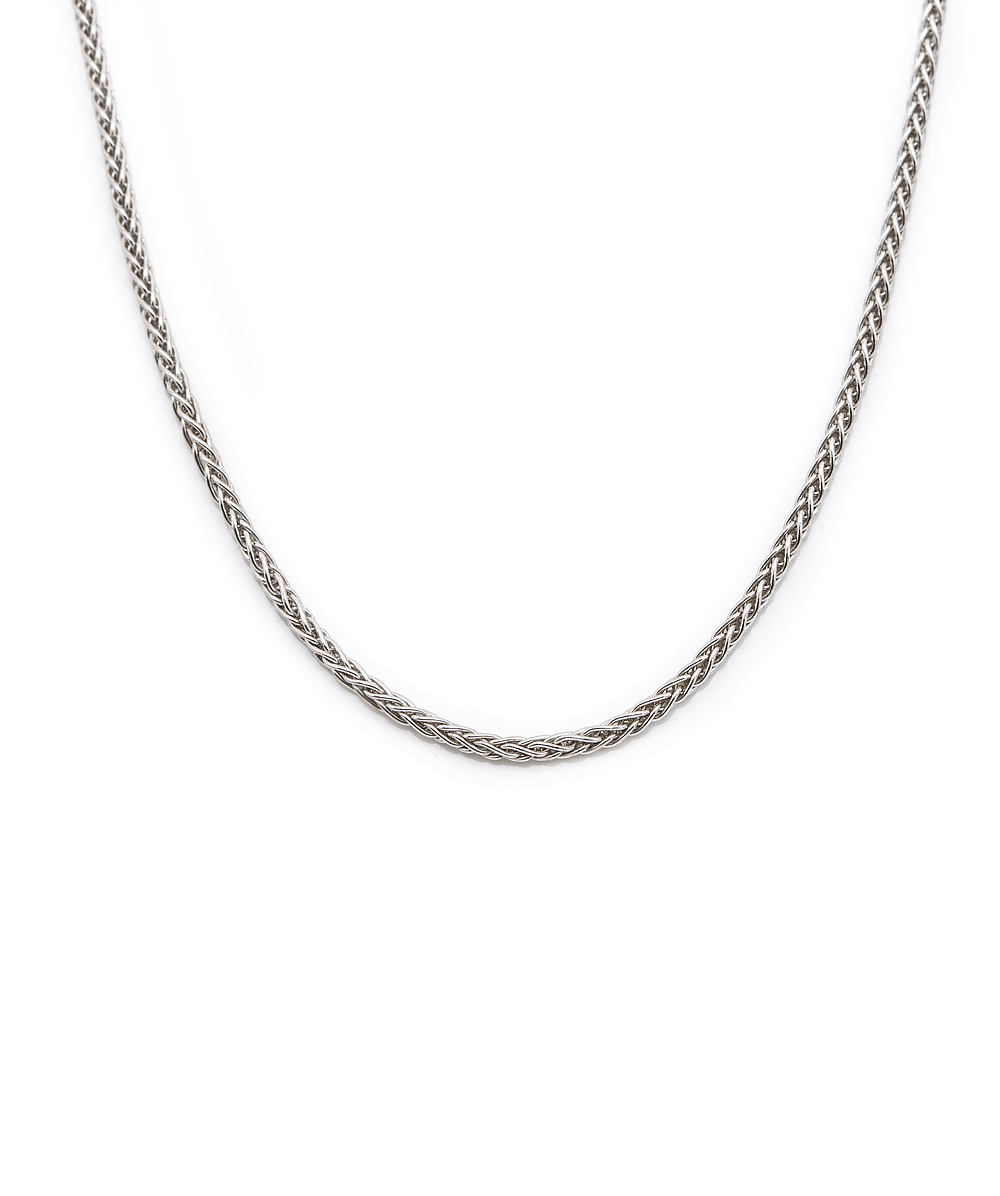 Zopfkette 925er Silber