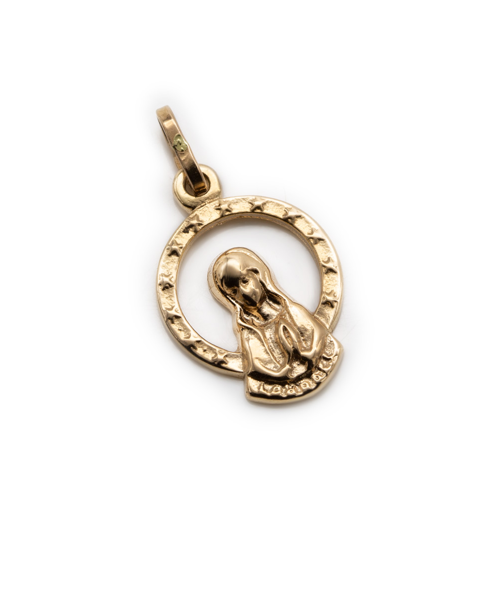 Anhänger Maria 585er Gelbgold