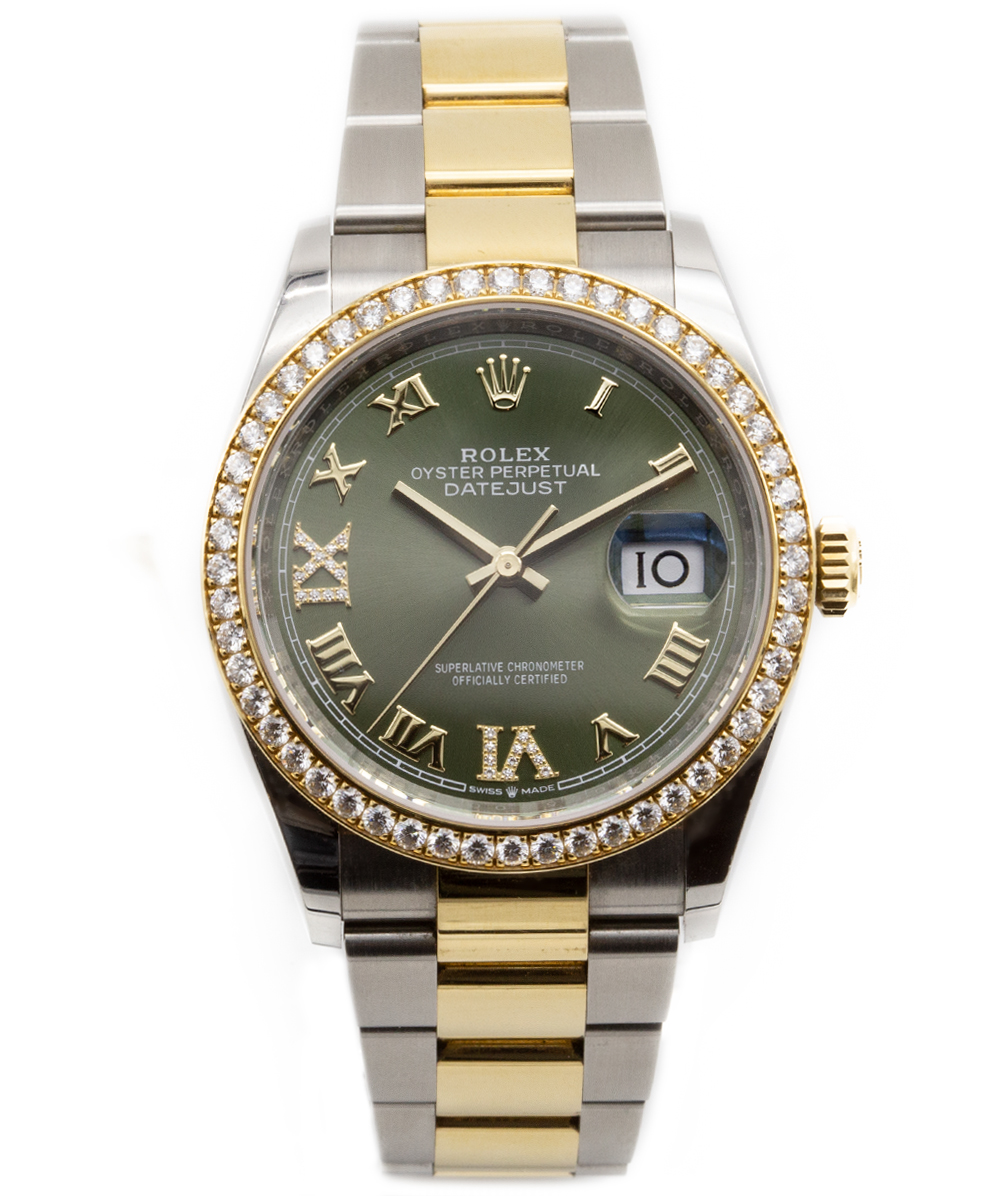 Rolex Datejust 36mm Factory Diamanten 126283RBR