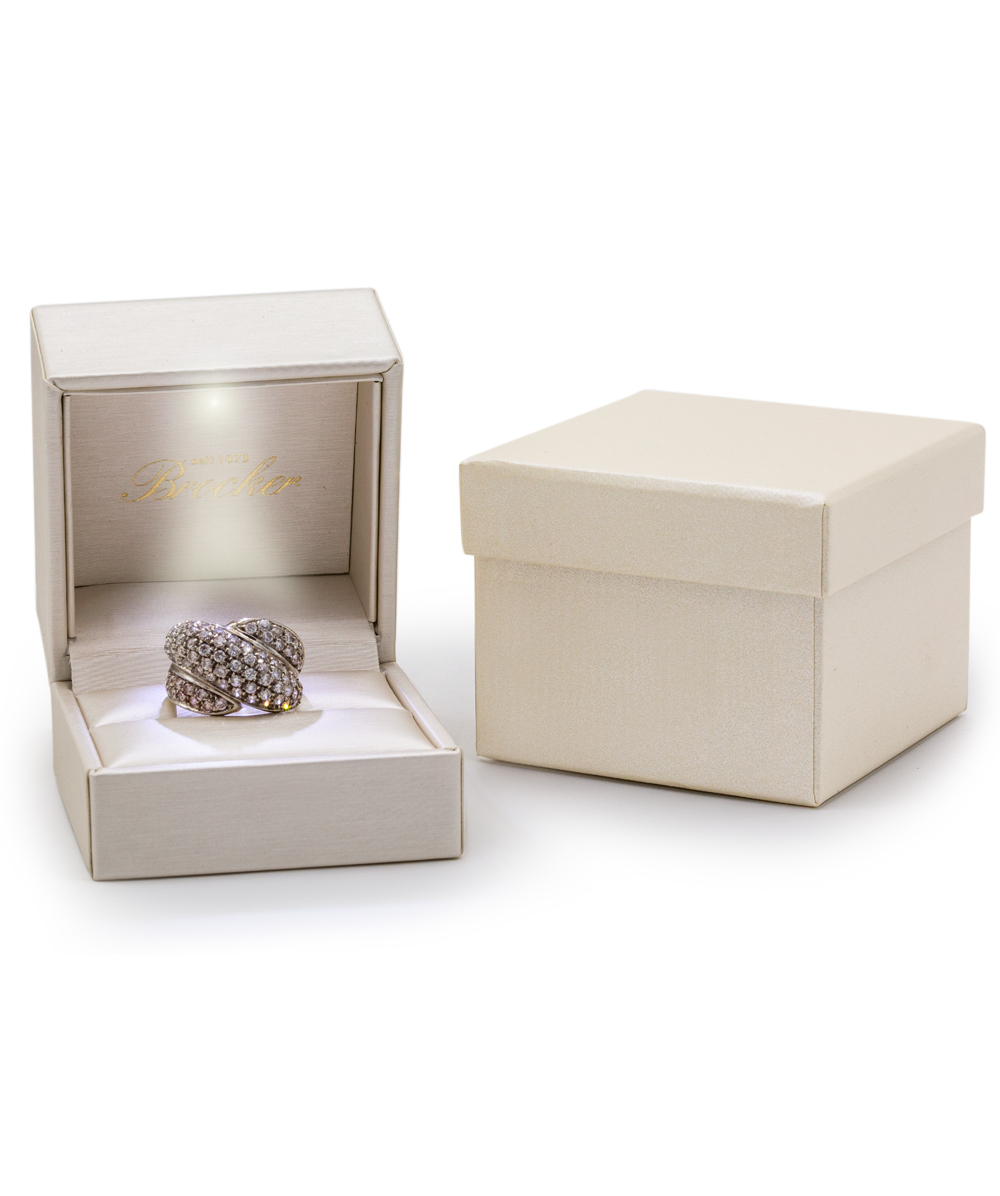 LED-Schmucketuis für Trauringe