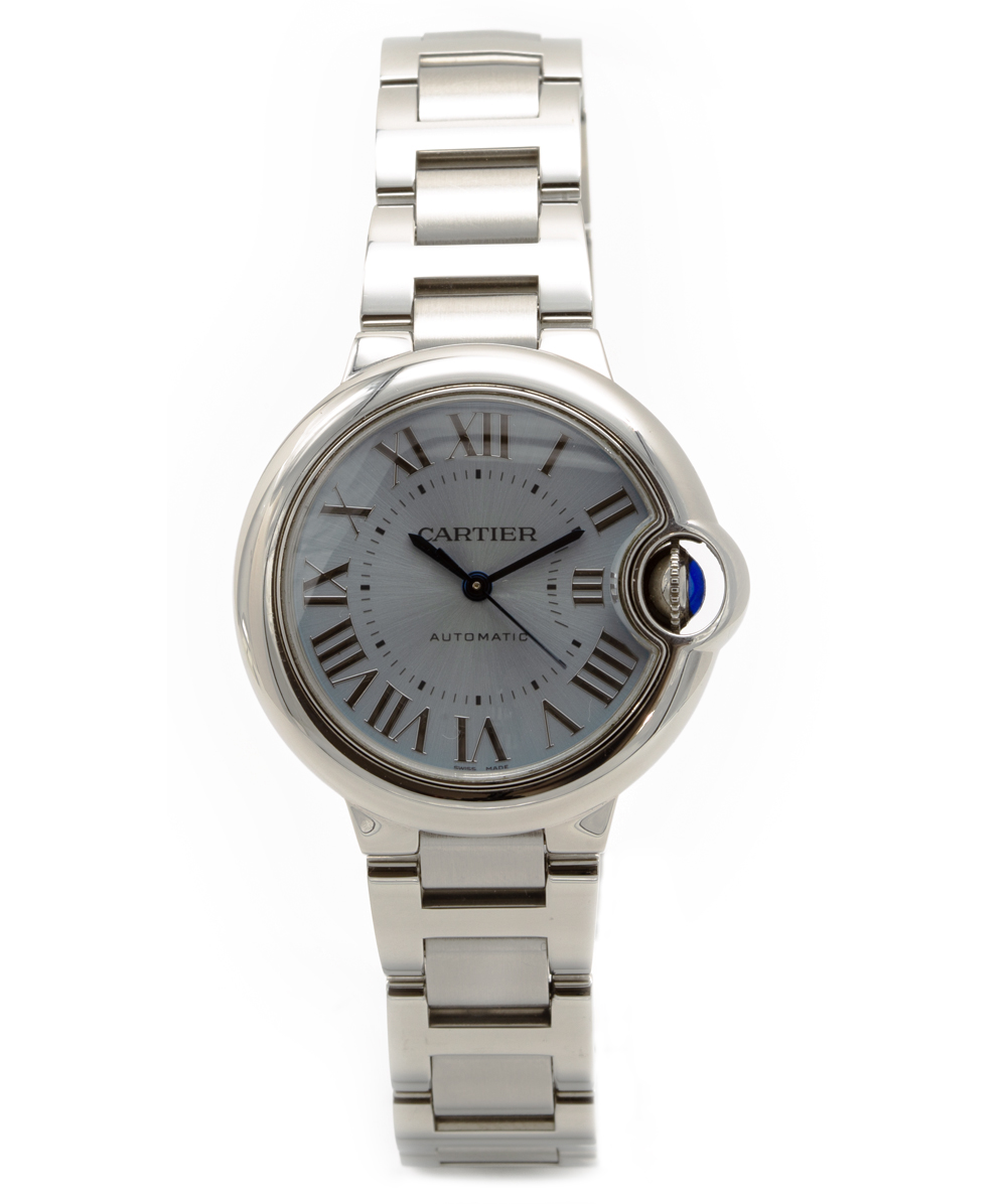 Cartier Ballon Blue 33mm Ref: CRWSBB0062